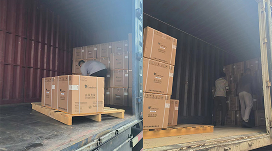 拼速度、高效率地完成國內(nèi)某知名品牌迷你洗衣機發(fā)貨