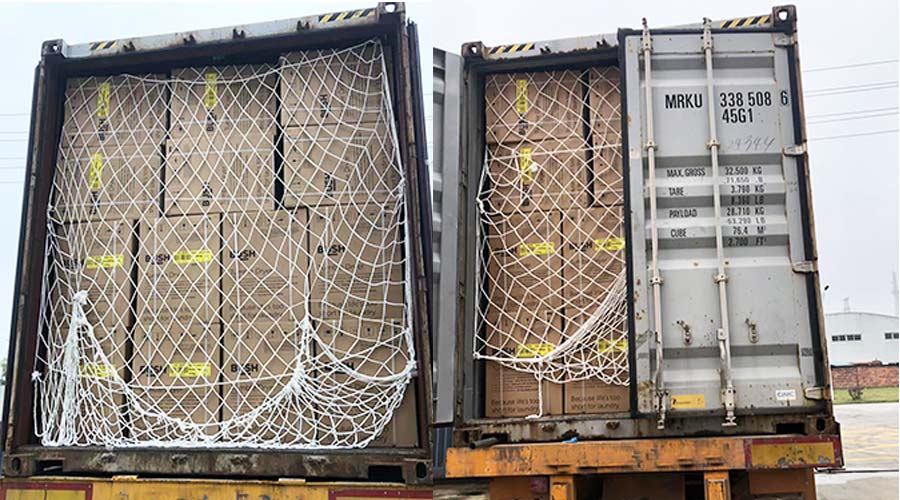 4月首發(fā)！英國(guó)客戶(hù)Argos滾筒衣服烘干機(jī)完成裝柜發(fā)貨