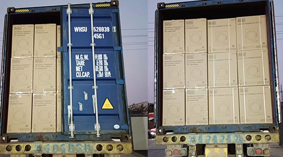 不分晝夜！完成客戶滾筒衣服烘干機(jī)發(fā)貨是職責(zé)所在