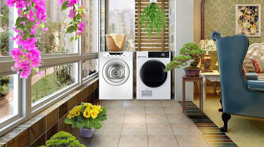 家居陽臺晾曬衣物不干怎么辦，衣物烘干機(jī)來解決！