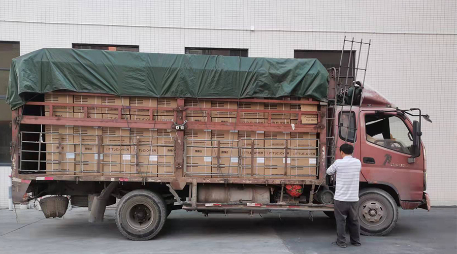 15天，金環(huán)電器順利完成電商客戶的內(nèi)衣干衣機(jī)出貨