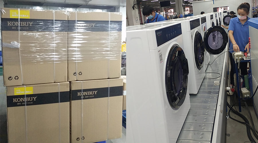 衣物烘干機電商訂單增多！金環(huán)電器加急生產(chǎn)不延誤發(fā)貨