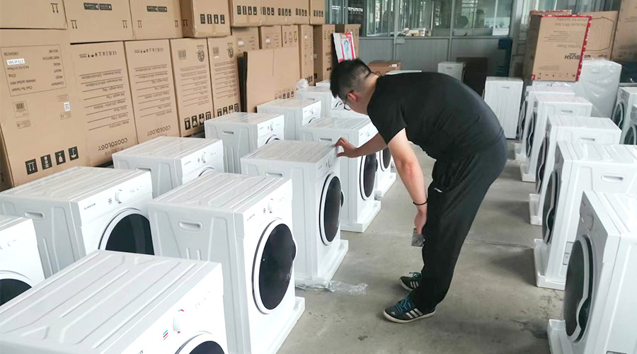 驗(yàn)貨嚴(yán)謹(jǐn)！客戶德國KLARSTEIN對金環(huán)電器衣物烘干機(jī)代工質(zhì)量好評