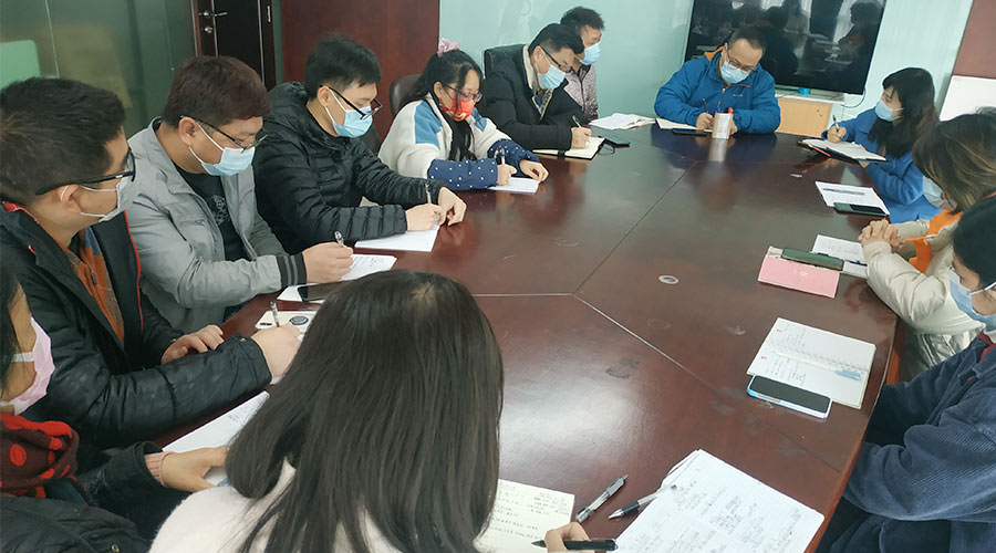 開工大吉！金環(huán)電器組織銷售部門召開動員大會