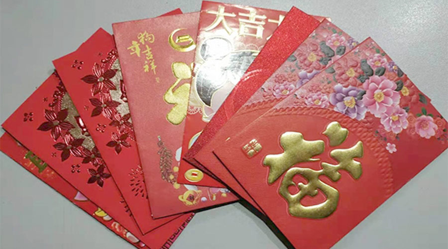 開工好彩頭！金環(huán)電器銷售部為員工派發(fā)開工紅包！